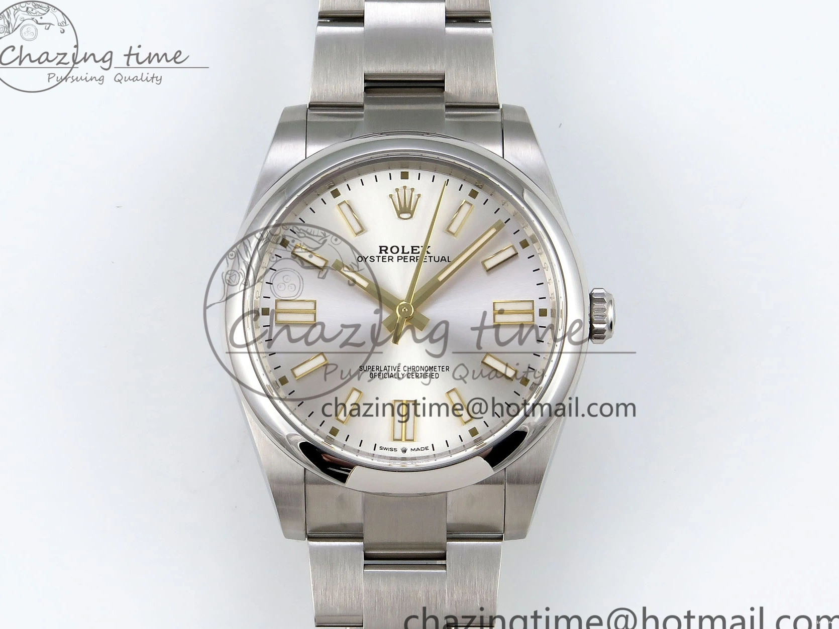 MiroTime 0217 SmartChoice Oyster Perpetual 41mm 124300 Clean 1:1 Best Edition 904L Steel Sliver Dial on SS Bracelet VR 1735